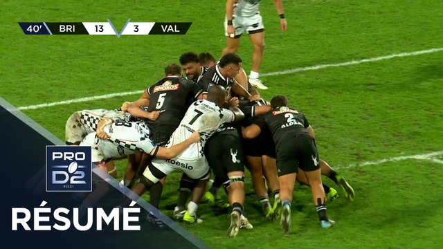 PRO D2 Saison 2025-2026 J03 - Résumé CA Brive - Valence Romans