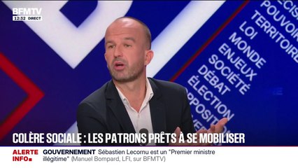 Impôts: "Il faut une politique qui concentre les efforts sur les très grands groupes et qui facilite la vie des petites entreprises", estime Manuel Bompard (LFI)