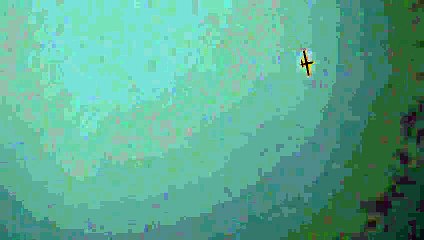 لحظة اعتراض إسرائيل لطائرة مسيرة في محيط مطار رامون