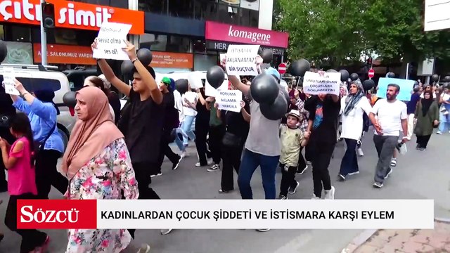 Kadınlardan çocuk şiddeti ve istismara karşı eylem