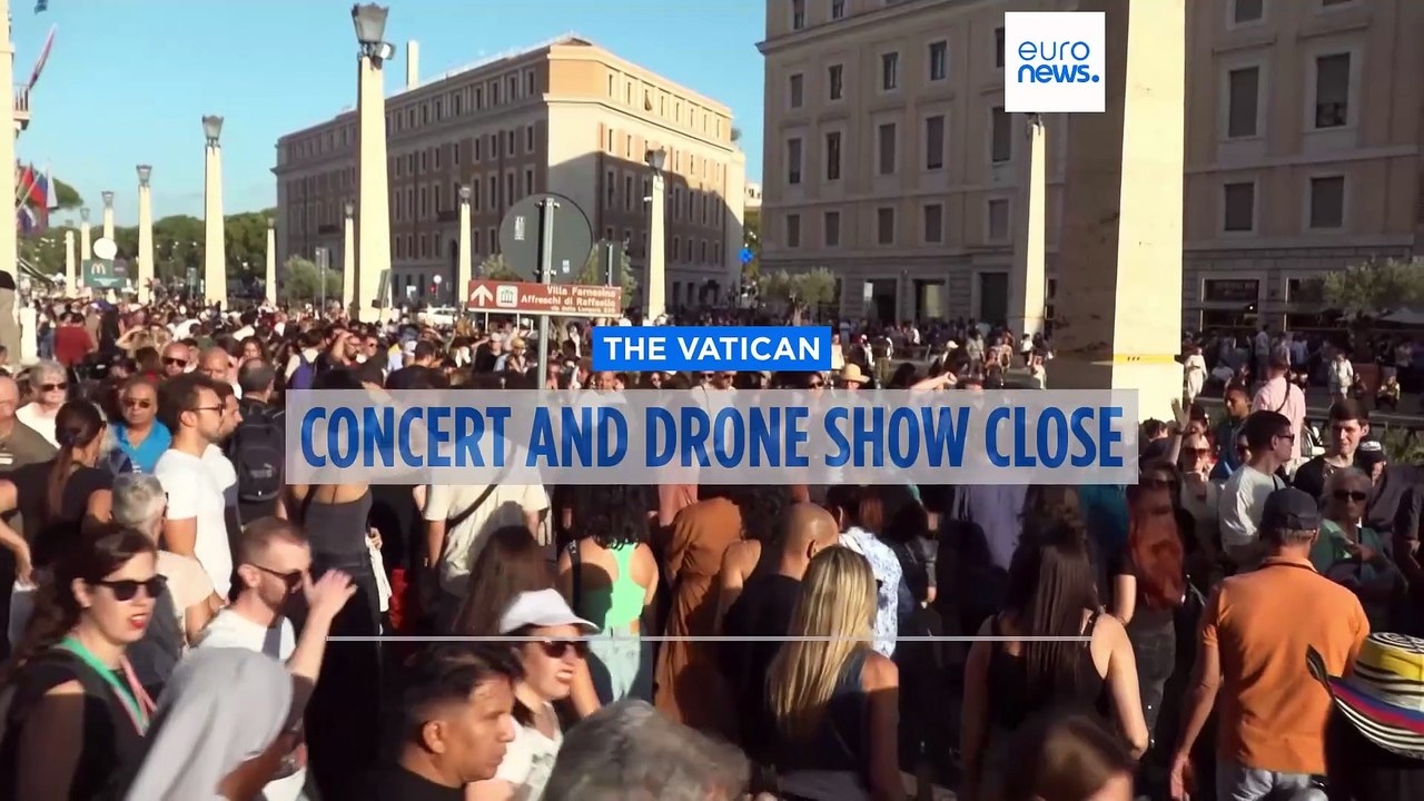 Thousands attend Vatican concert with Bocelli and Pharrell Williams, followed by surprise drone show