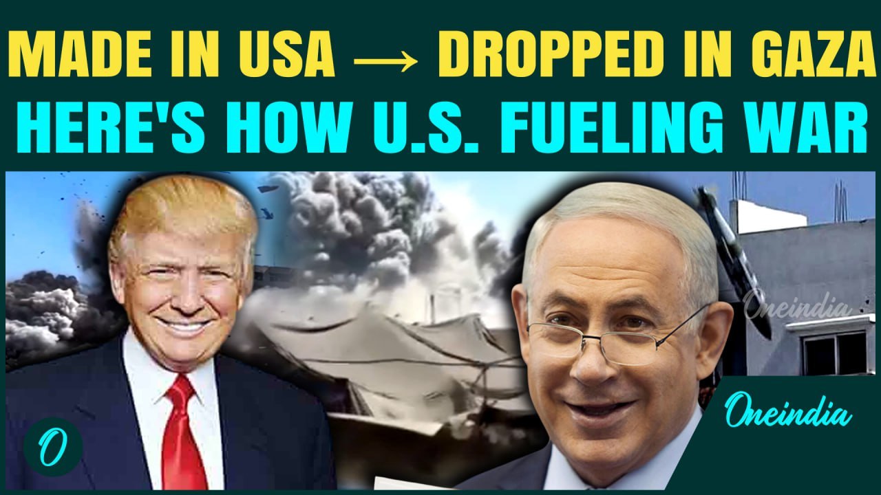 US Weapons Spotted in Gaza Strikes: American Bombs, Israeli Planes & Thousands of Palestinian Deaths