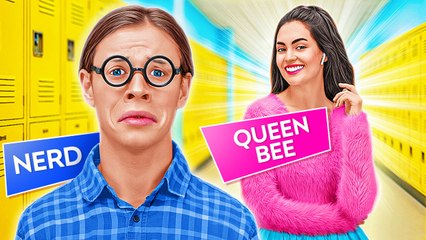The Nerd and The Queen Bee: School Drama by 123 GO! UNIVERSE