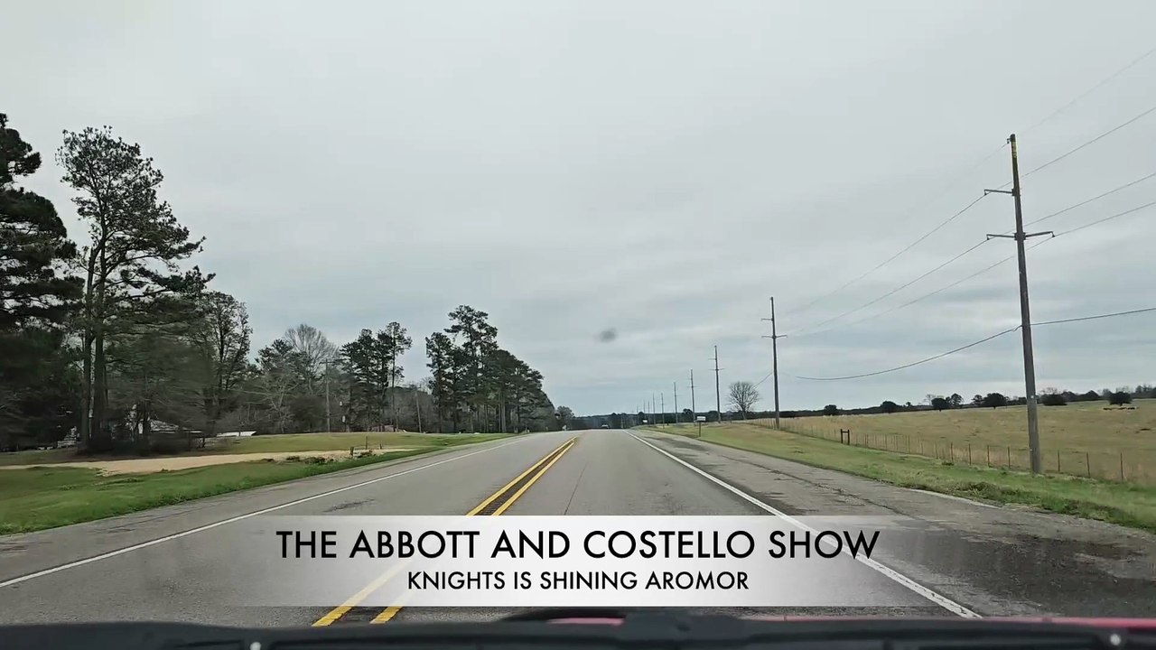 Sunday Drive with Abbott and Costello (Knights in Shining Armor)