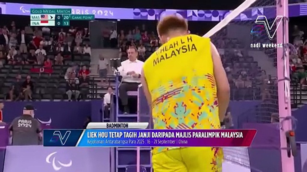 Tunggu dan Lihat -- Reaksi Cheah Liek Hou berkenaan imbuhan RM60,000 yang dijanjikan Majlis Paralimpik Malaysia
