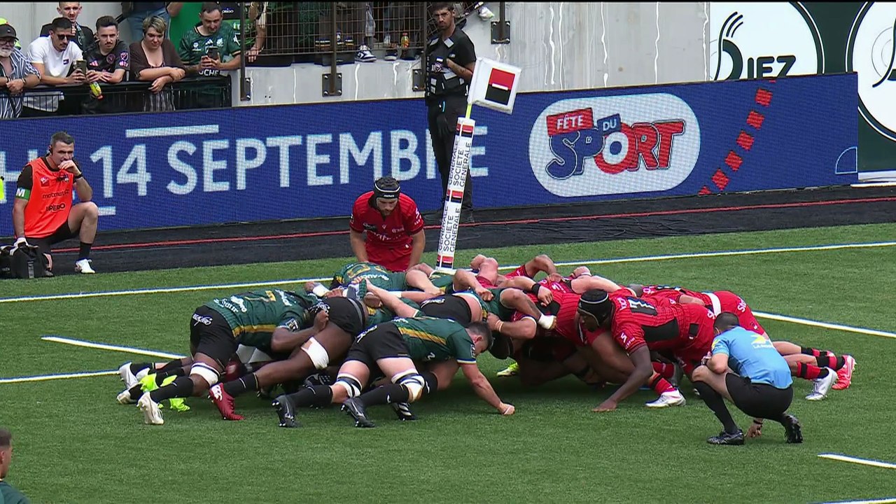 TOP 14 - Essai de Josua VICI (USM) - US Montauban - LOU Rugby