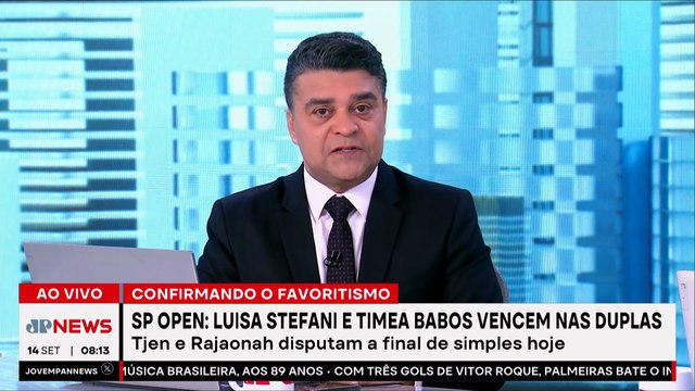 Brasileira Luisa Stefani leva título de duplas no SP Open