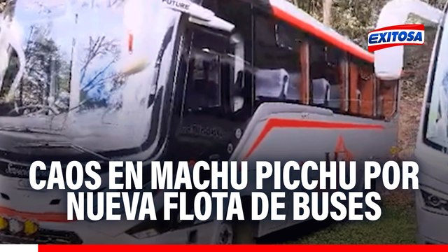 Cusco: Caos en Machu Picchu por nueva flota de buses