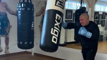 Ricky Hatton works out at home gym in video shared just days before his death