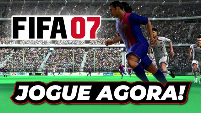 FIFA 07 Nostálgico💽 O Clássico Que Conquistou Milhões de Fãs🚀 Como Jogar o FIFA 06 Oficial🎮- TUTORIAL COMPLETO