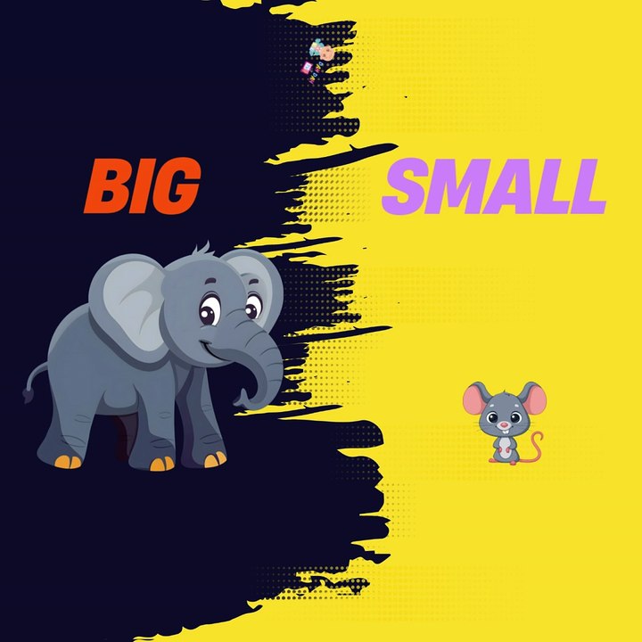 Opposite Fun Learning! 🎵 Learn Opposite for Toddlers & Preschool | Educational Song Big & Small |Education Videos | Preschool Learning |