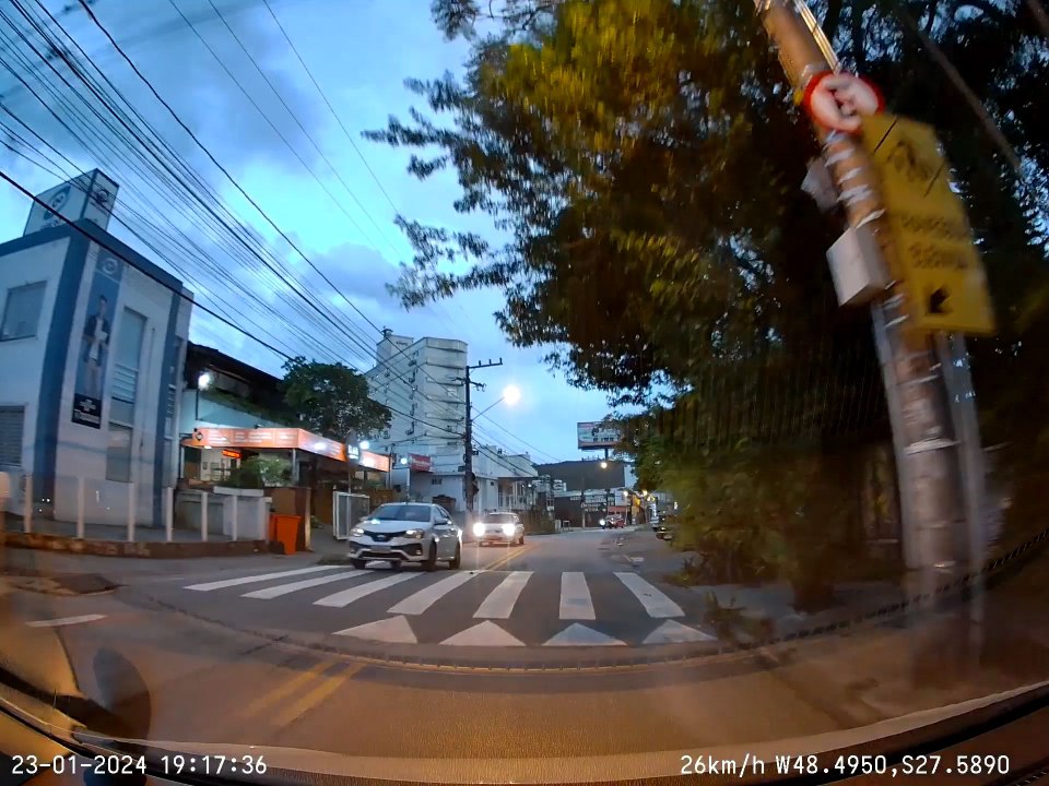 Motoca veio na contramão