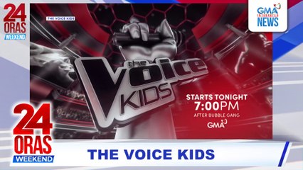 "The Voice Kids PH", kaabang-abang ang pagbabalik ngayong gabi | 24 Oras Weekend