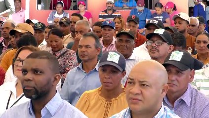 El ministro Joel Santos aseguró que estas obras, que superan los RD$25 millones