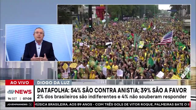 ALIADOS DE BOLSONARO QUEREM ANISTIA | JORNAL DA MANHÃ - 14/09/2025