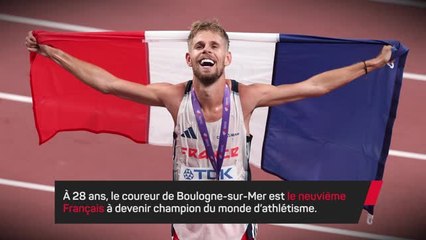 Jimmy Gressier remporte le titre mondial sur 10 000 m à Tokyo 🥇
