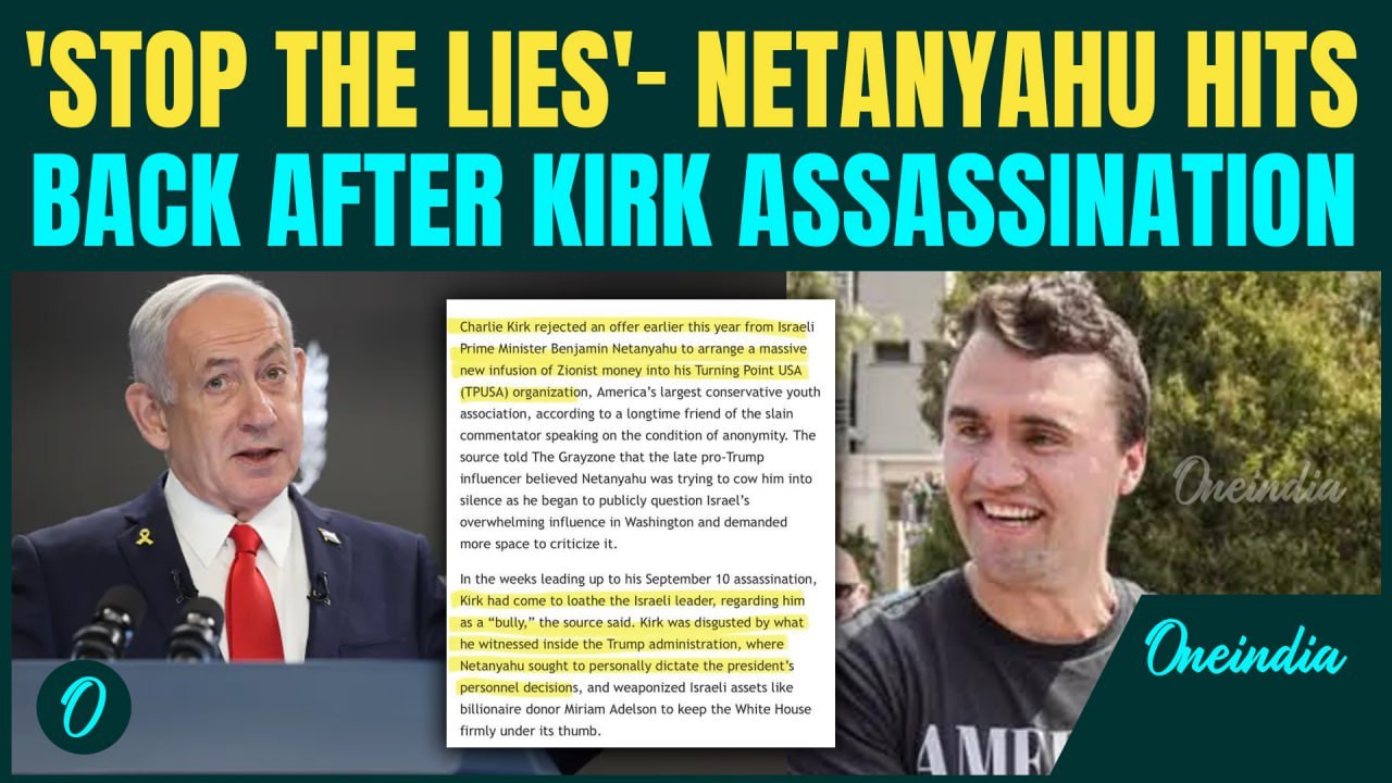Charlie Kirk Murder Shock: Netanyahu Responds, Israel Ties Questioned as Conservatives Face Threats