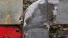 A trick for fabricating thin galvanized square pipes that is rarely discussed  #welding #welder - Welding Trick