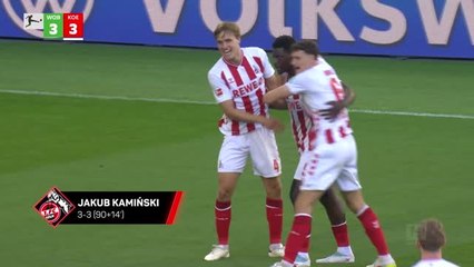 Injury-time insanity sees Cologne rescue draw against Wolfsburg