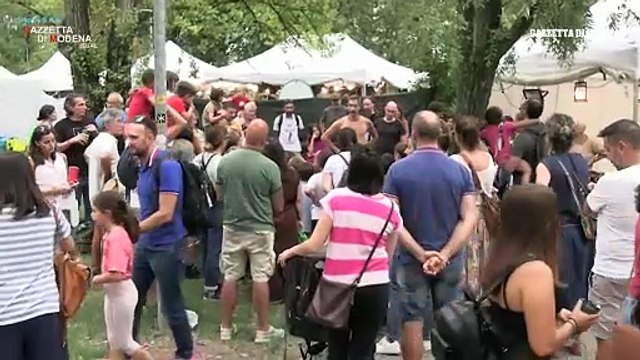 Mutina Boica: in migliaia per la rievocazione storica al parco Ferrari