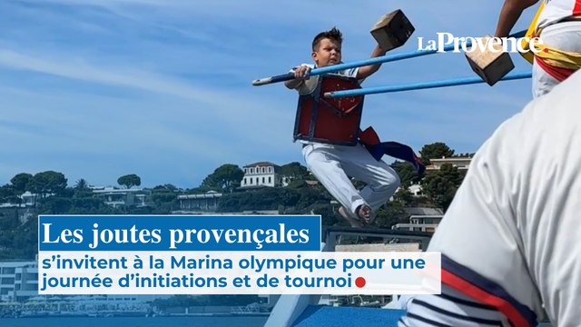 Les joutes provençales s'invitent à la Marina Olympique de Marseille