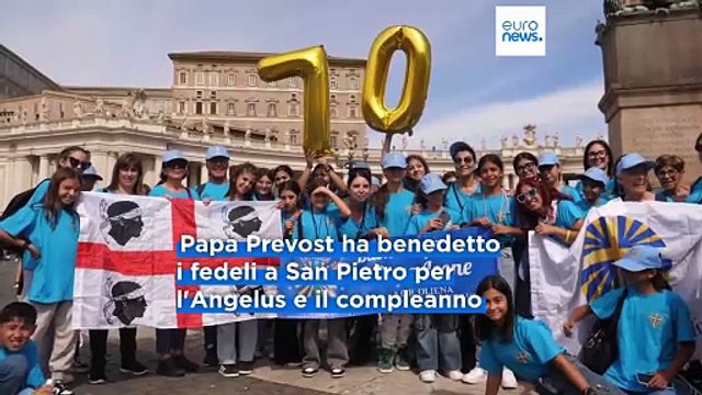 Papa Leone XIV compie 70 anni: messaggi di auguri da tutto il mondo