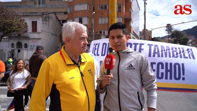 Deportistas claman contra el corte presupuestal: Si al deporte, no al recorte :