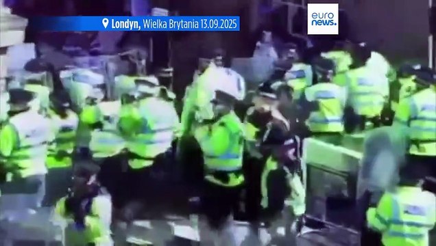 Ponad 100 tys. osób na skrajnie prawicowym marszu Tommy’ego Robinsona w Londynie