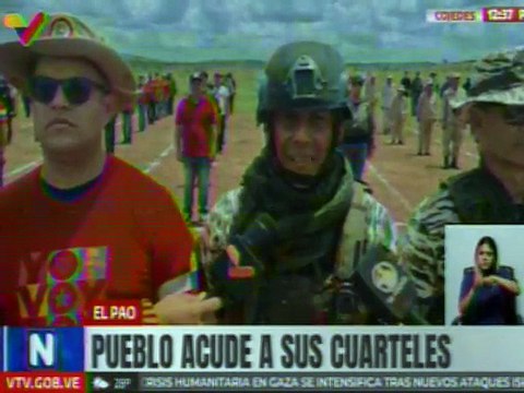 Cojedeños participaron en la jornada de adiestramiento militar en defensa de la patria