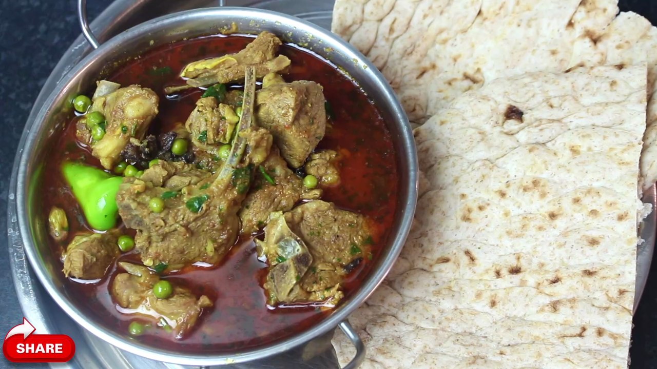 Desi Matar Gosht Recipe | Healthy Pakistani Mutton & Peas Curry | Cook With Faiza