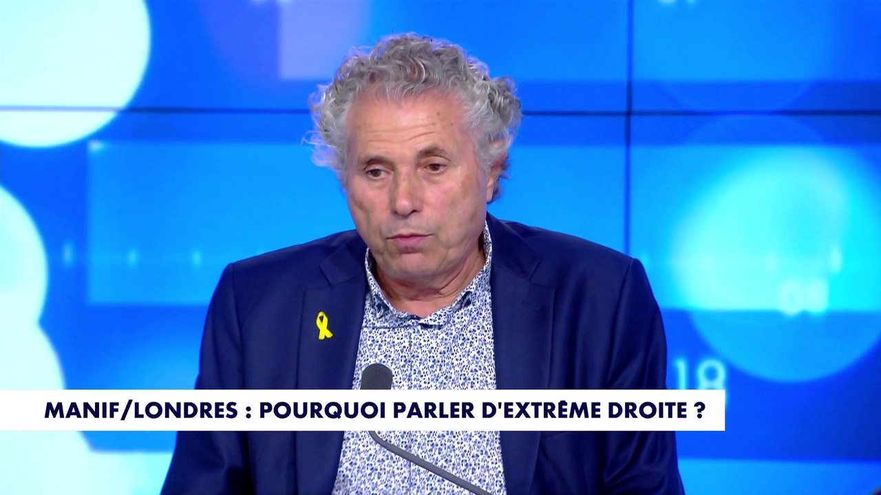 Gilles-William Goldnadel souhaite voir la même manifestation de Londres dans les rues de Paris