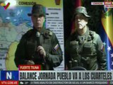 G/J Padrino López felicitó al pueblo venezolano por su participación en la jornada de formación militar