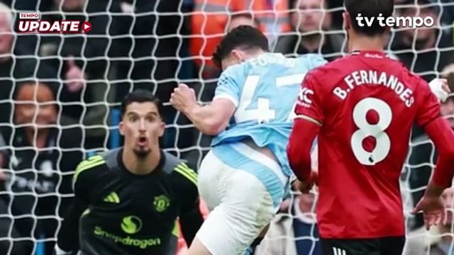 Liga Inggris: Manchester City Bungkam Manchester United 3-0, Haaland Dua Gol
