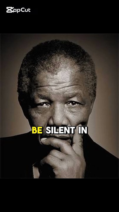 Be Silent In Two Situations