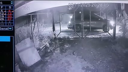 Captan robo de vehículo en residencial de Tegucigalpa