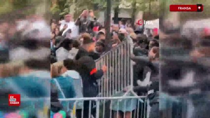 Fransa Paris’te bedava yemek izdihama neden oldu