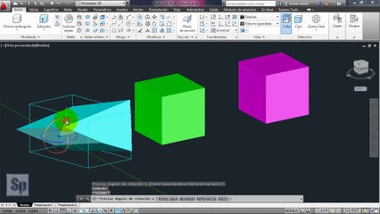 Autocad - Modificar caras, aristas y vértices de sólidos 3D. Tutorial en español HD