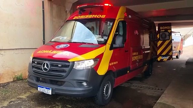 Ciclista sofre queda na Avenida Tito Muffato, fere a cabeça e é levado à UPA Tancredo