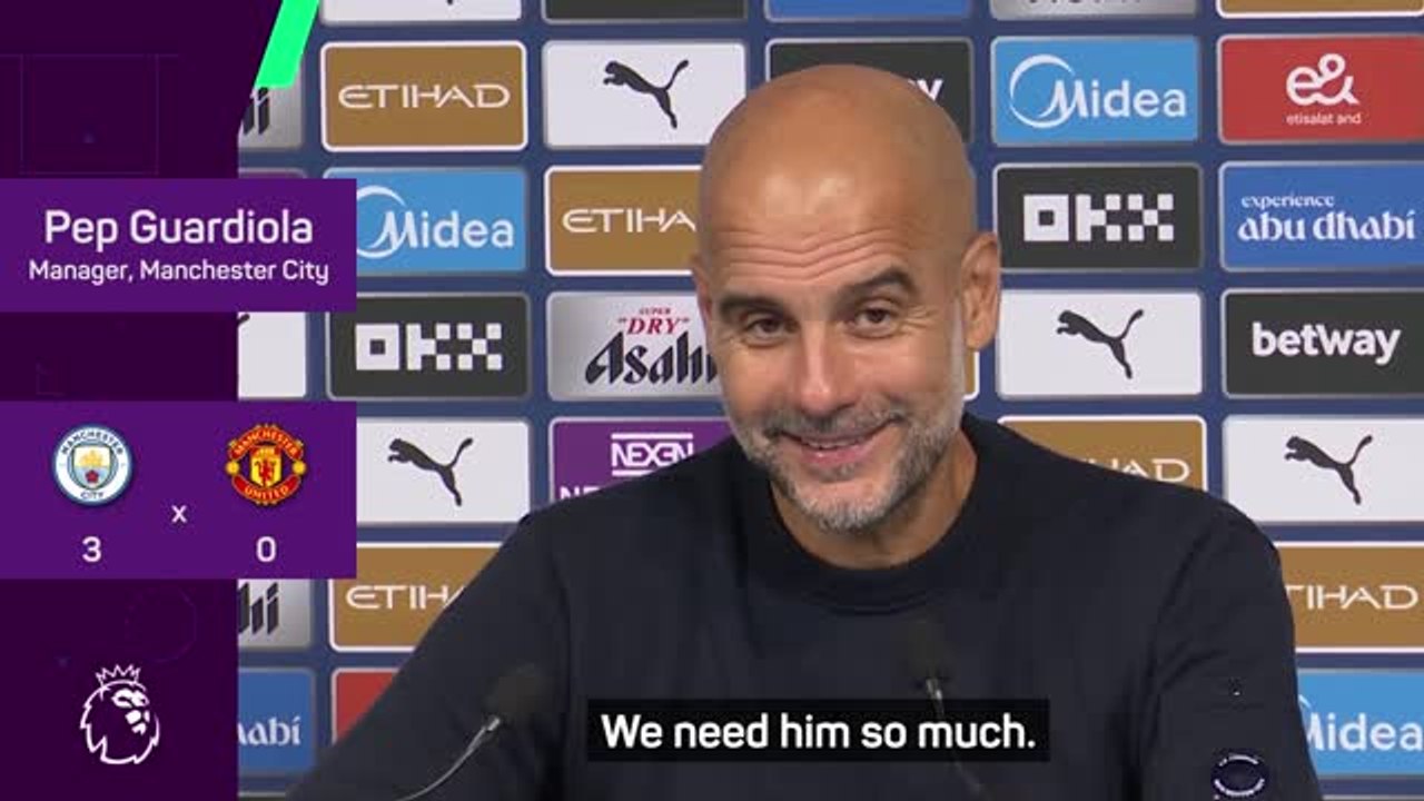 Guardiola hails Foden's 'animal' instincts in front of goal - video ...