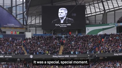 Guardiola pays tribute to Ricky Hatton