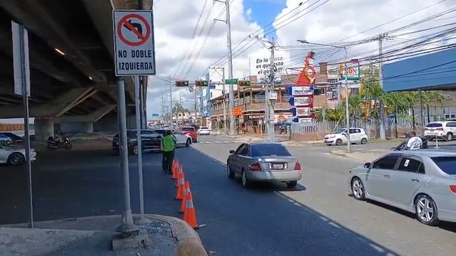 Siguen las prohibiciones de giros a la izquierda, está vez en la Núñez con Kennedy