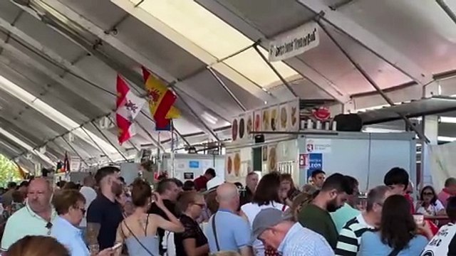 Vídeo casetas regionales en las fiestas de Valladolid
