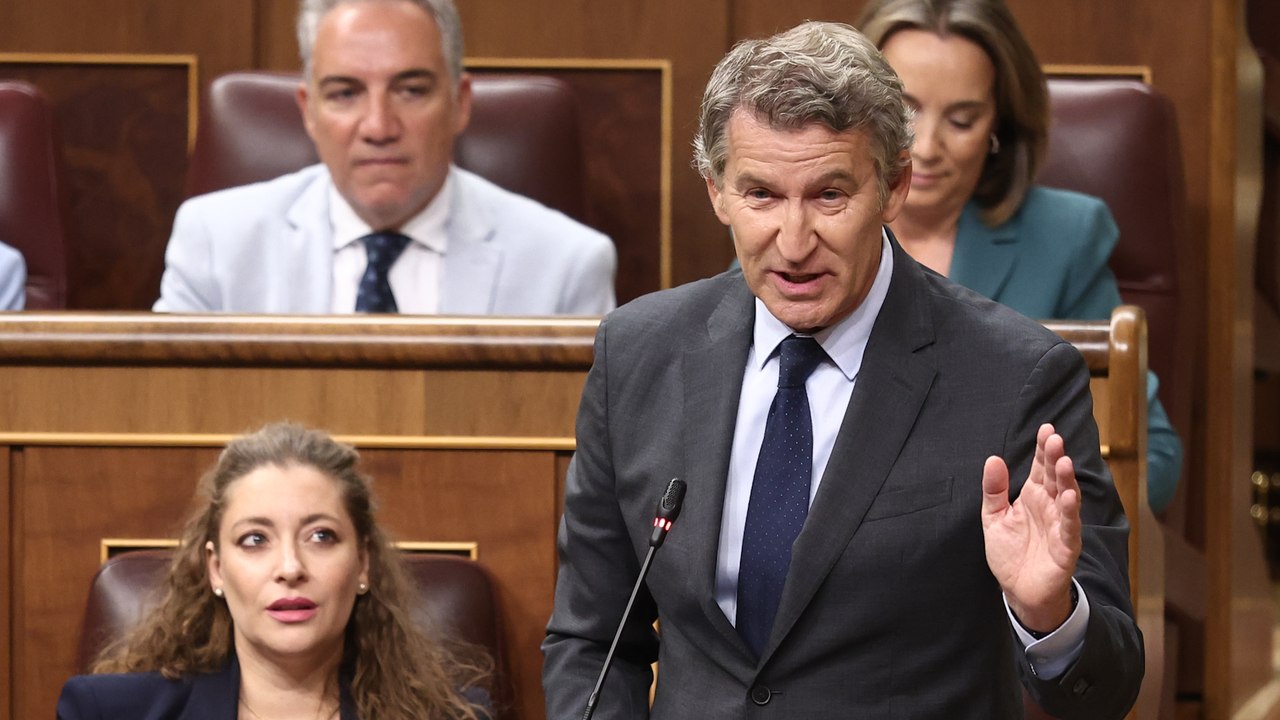 Feijóo a Sánchez: "Por seguir en el poder, usted pactaría hasta con el señor Netanyahu"