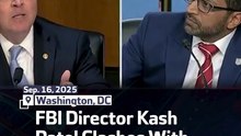 FBI Director Kash Patel Clashes With Adam Schiff