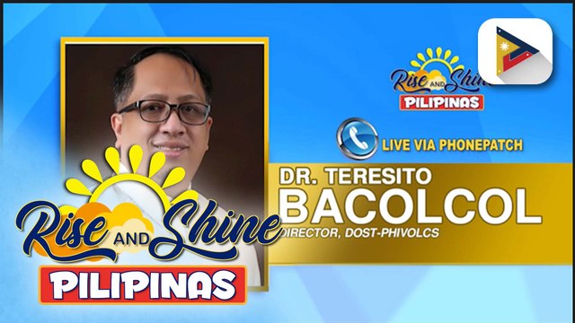 Bulkang Kanlaon, nanatiling nasa alert level 2 ayon kay PHIVOLCS Director, Teresito Bacolcol