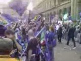 Inter: festa in piazza duomo