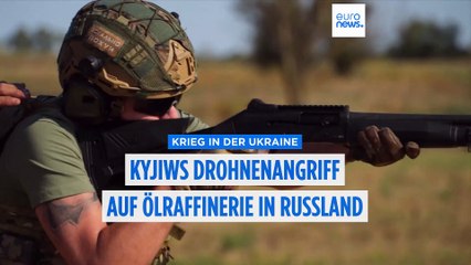 Ukraine greift russische Ölraffinerie in Kirischi an – Explosionen und Feuer