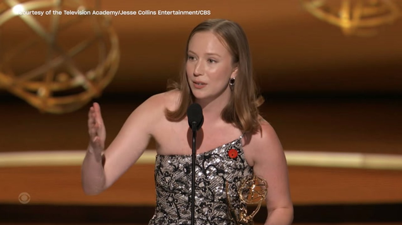 Hannah Einbinder gets bleeped at Emmys after first-ever win for 'Hacks'