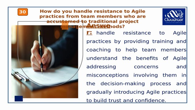 Top 10 Agile Coach Interview Questions and Answers for Leadership, Coaching, and Transformation | Part 3