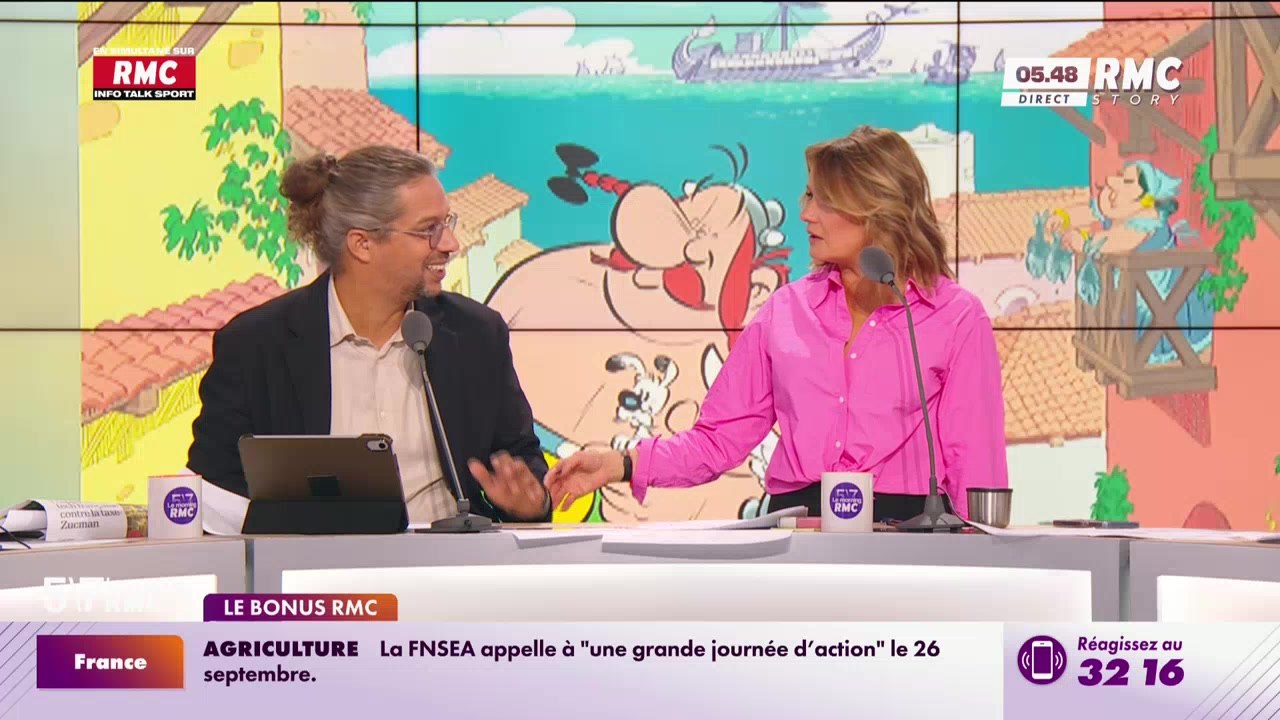 Le bonus RMC : "Astérix en Lusitanie", le 41e album du célèbre gaulois - 15/09